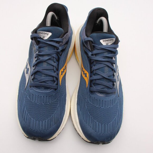 Saucony Triumph 21 Men\'s 9.5 Shoes Blue Running Walking Sneaker Gym S20881-91 main image 8